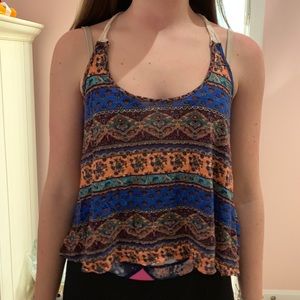 Forever 21 Bohemian Tank Top